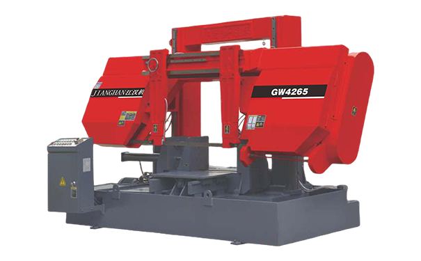 红坪镇GW4265双柱龙门卧式带锯床